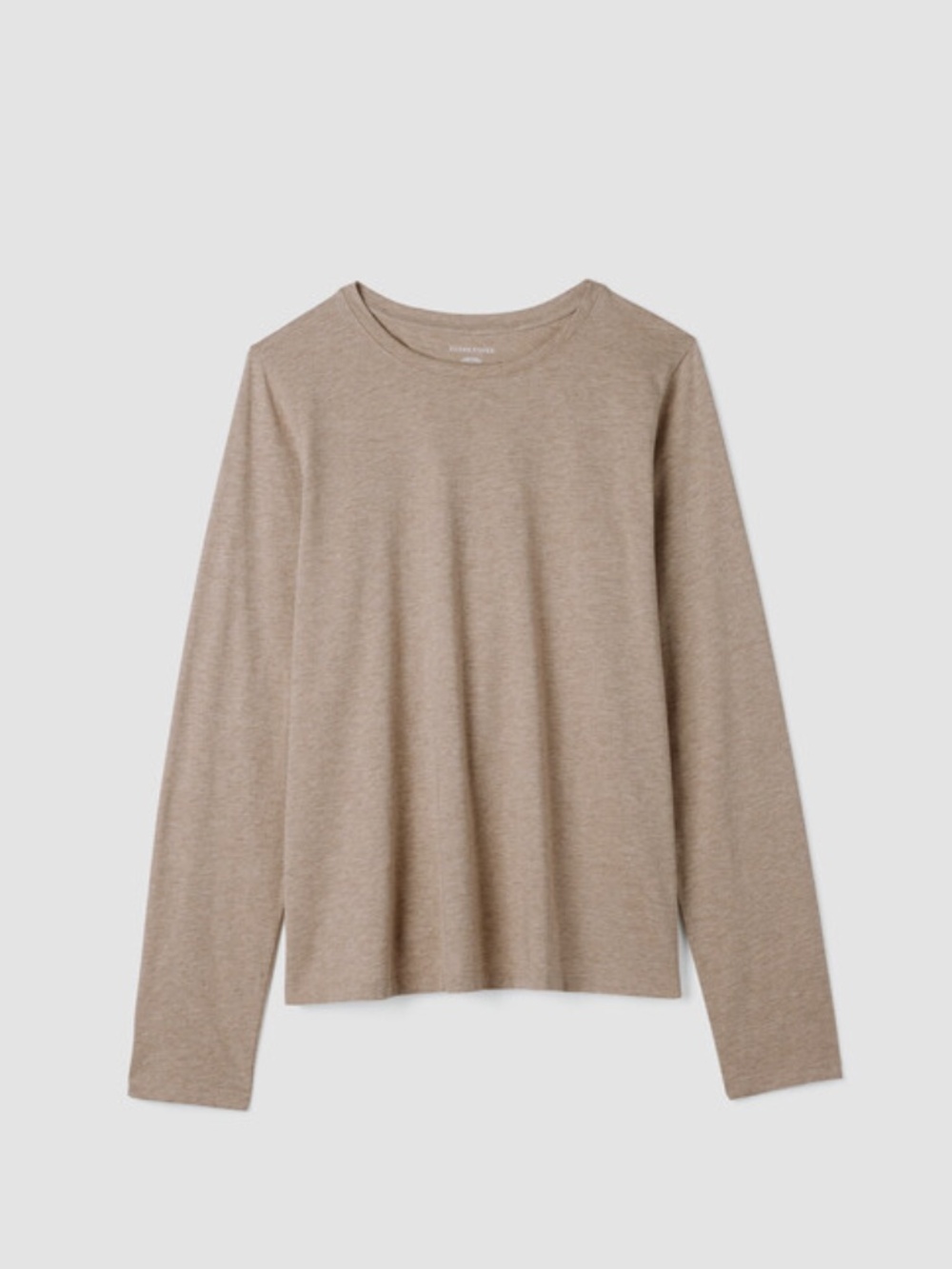 Eileen Fisher Organic Cotton Jersey Long-Sleeve Tee - size 2X - NEW